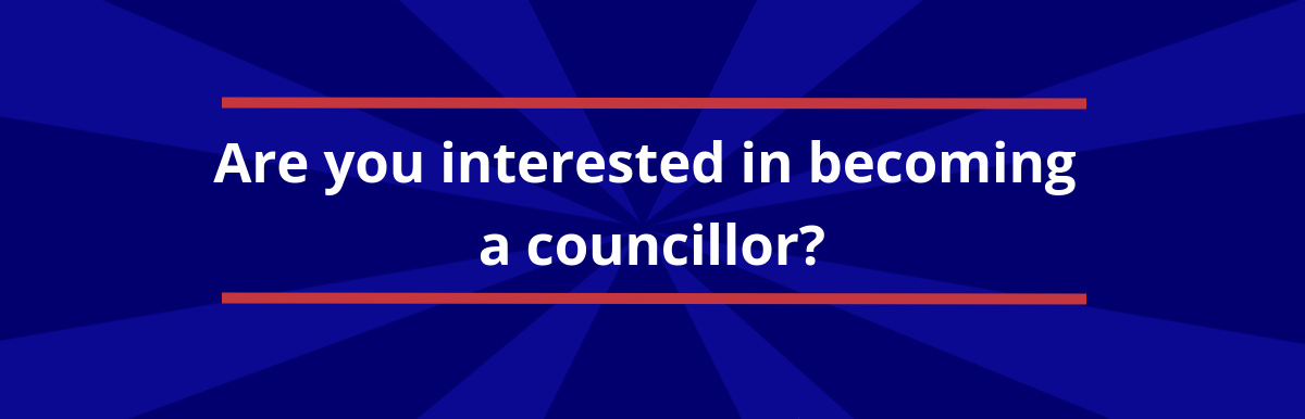 Find out about becoming a councillor