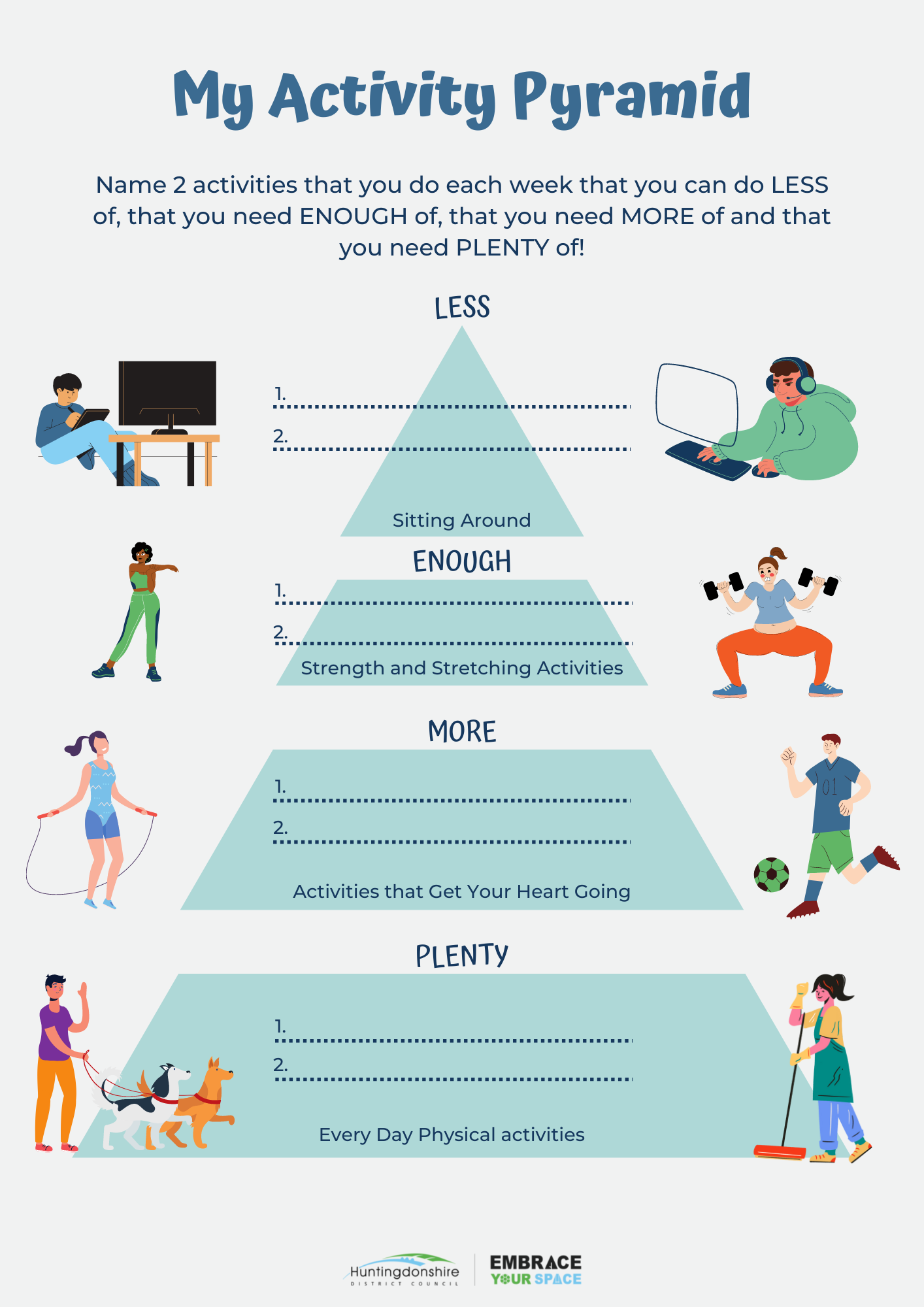 My Activity Pyramid