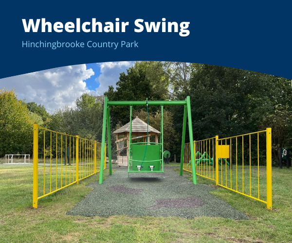 Wheelchair swing