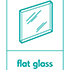 Plate glass (classed as rubble)