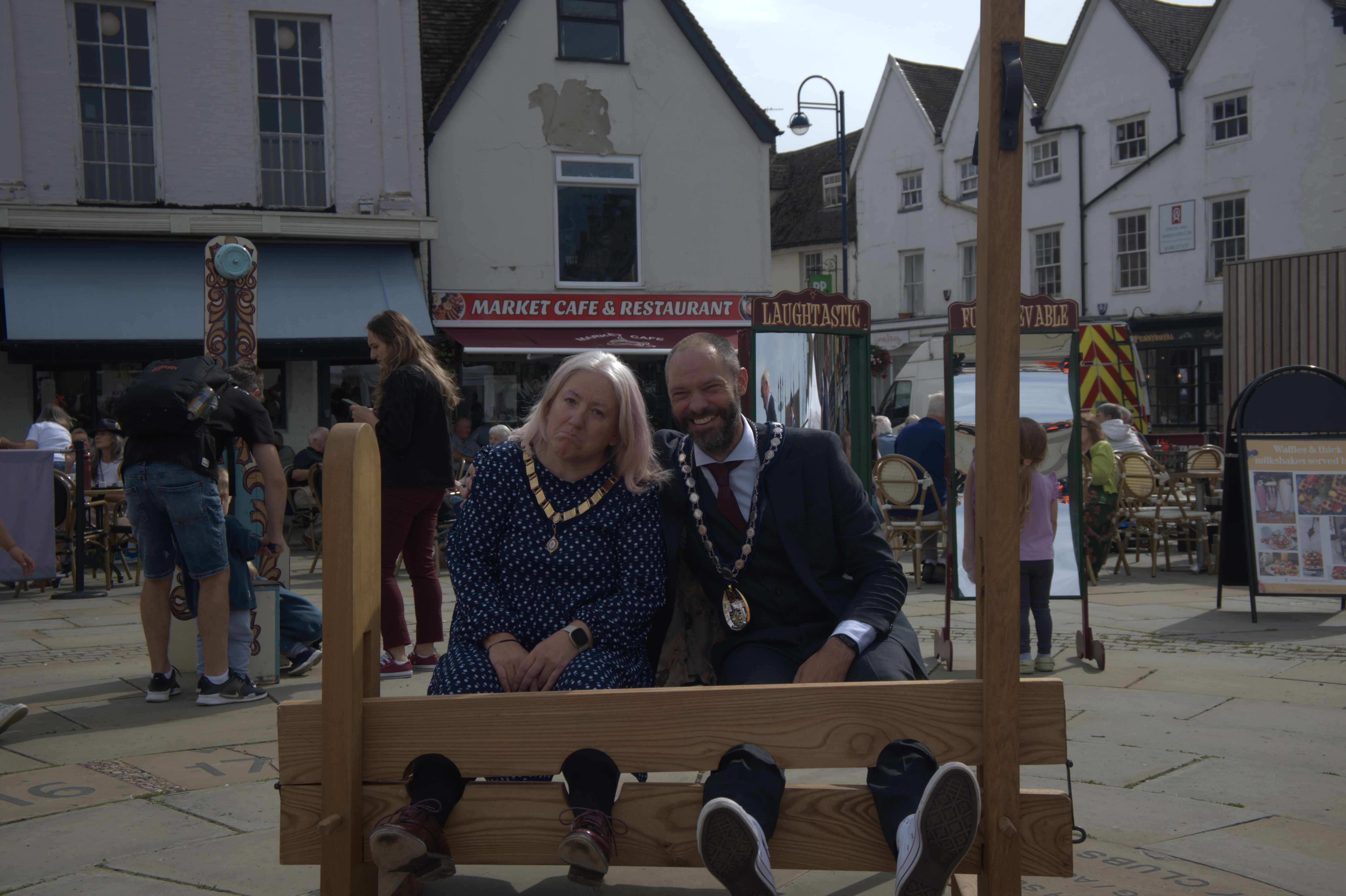 Mayor And Mayoress Richard And Clair Slade