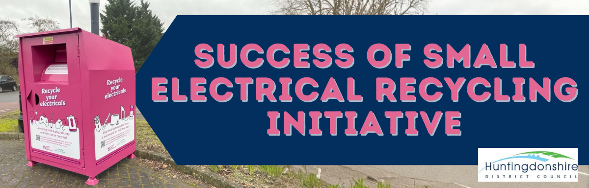 Recycle your small electrical items